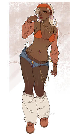 Pen Sketch Full-Body